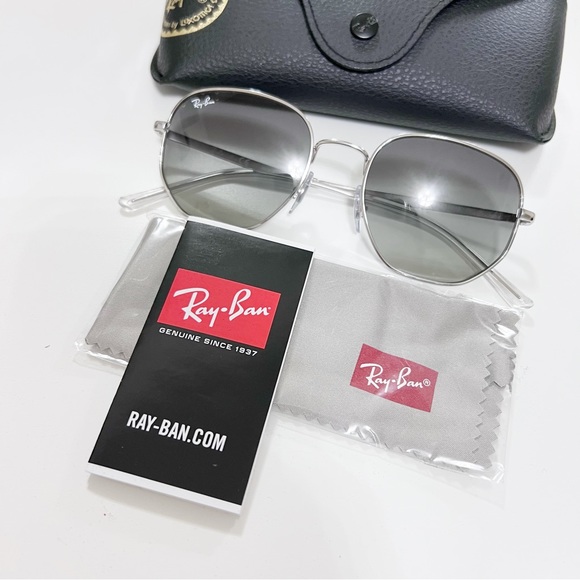 NEW Ray Bans 51mm square sunglasses - Picture 4 of 13